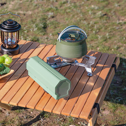 Portable Camping Gas Stove Folding Cassette Burner