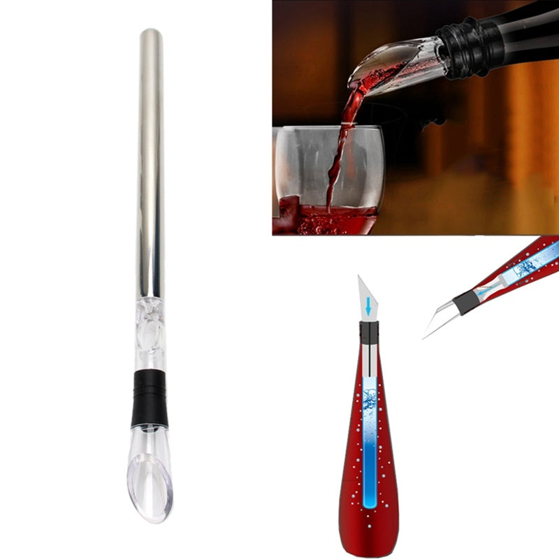 Stainless Steel Wine Bottle Cooler Stick Chiller