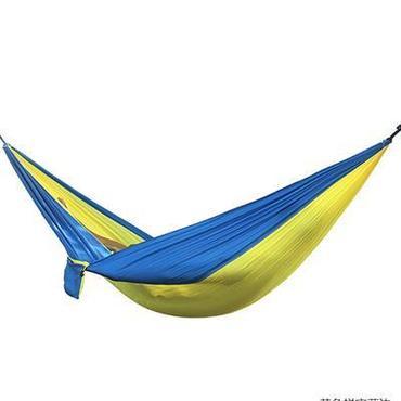 Portable Nylon Parachute Backpacking Double Hammock