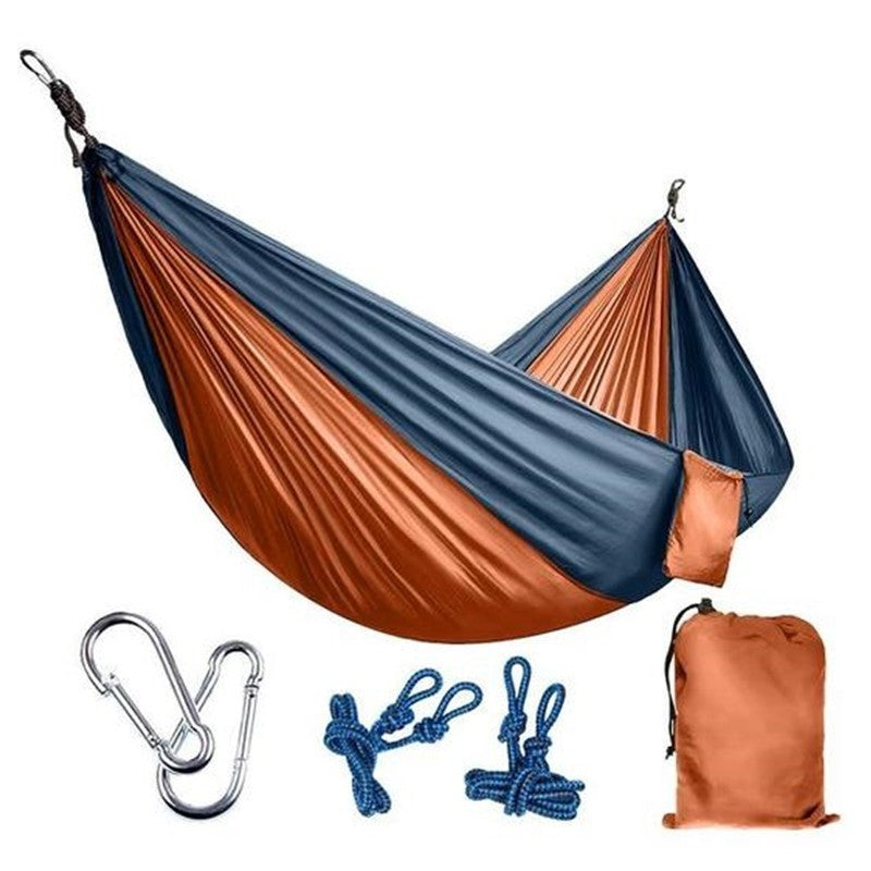 Portable Nylon Parachute Backpacking Double Hammock