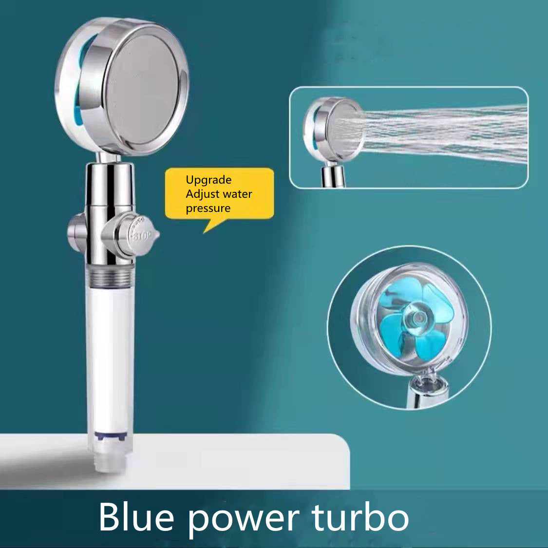 360° Rotating Water Saving Shower Head