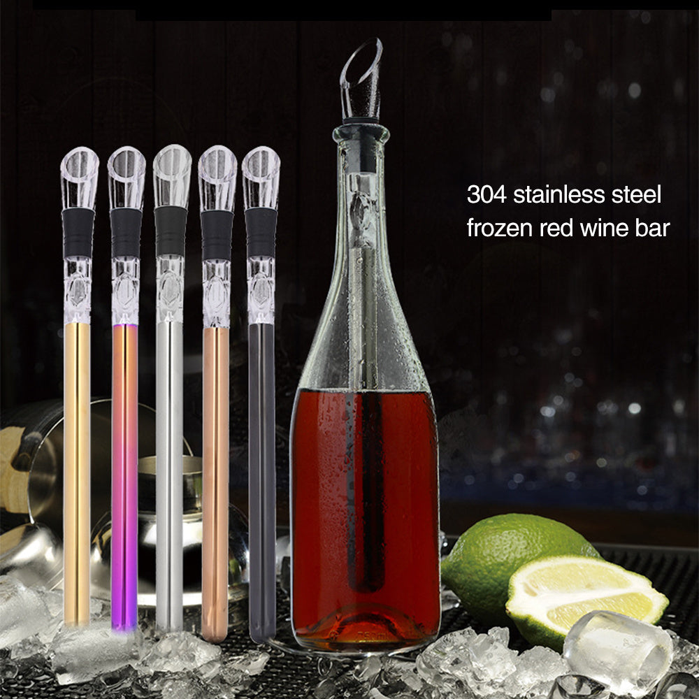 Stainless Steel Wine Bottle Cooler Stick Chiller