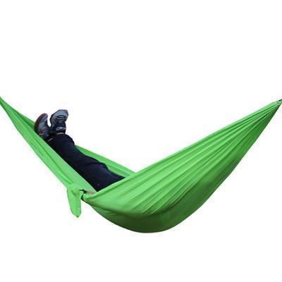 Portable Nylon Parachute Backpacking Double Hammock