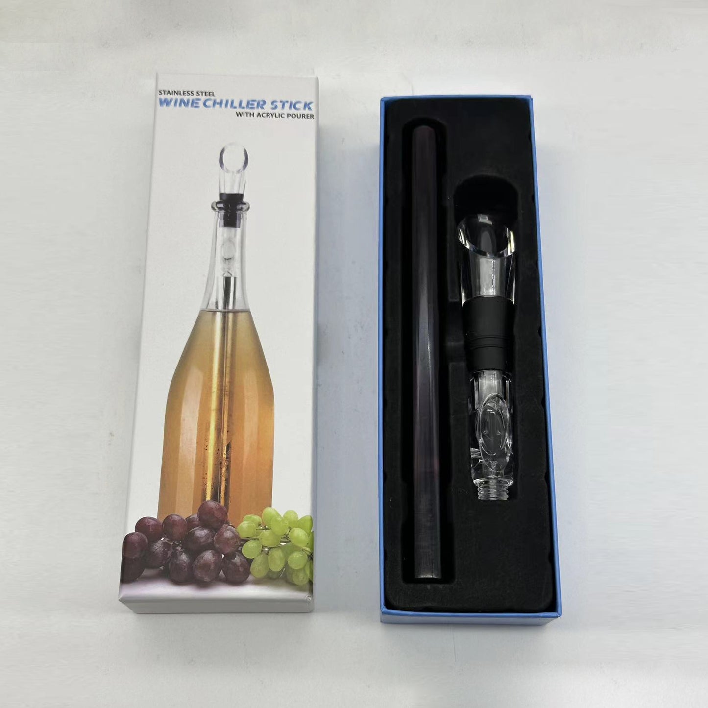 Stainless Steel Wine Bottle Cooler Stick Chiller