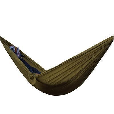 Portable Nylon Parachute Backpacking Double Hammock