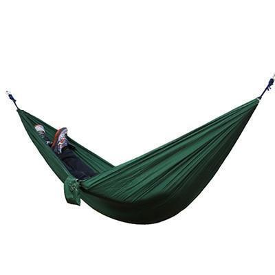 Portable Nylon Parachute Backpacking Double Hammock