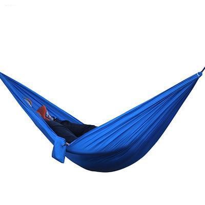 Portable Nylon Parachute Backpacking Double Hammock