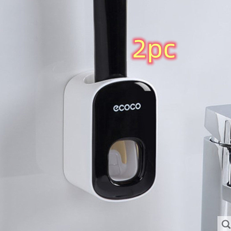 Wall-Mounted Automatic Toothpaste Dispenser Holder
