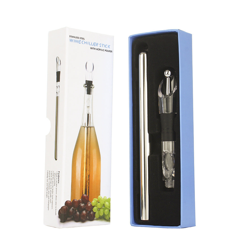 Stainless Steel Wine Bottle Cooler Stick Chiller