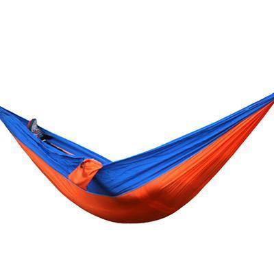 Portable Nylon Parachute Backpacking Double Hammock