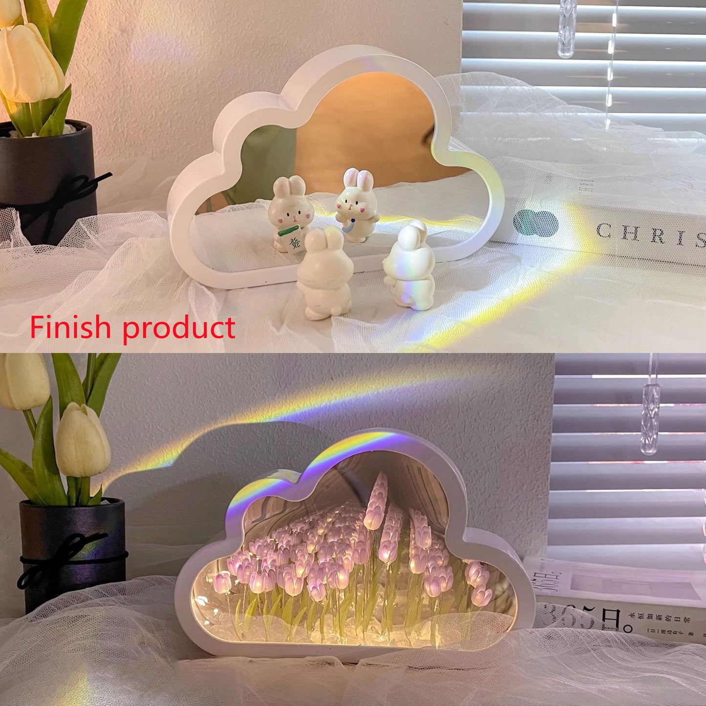 DIY Tulip Night Lamp