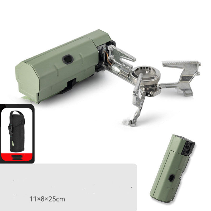 Portable Camping Gas Stove Folding Cassette Burner