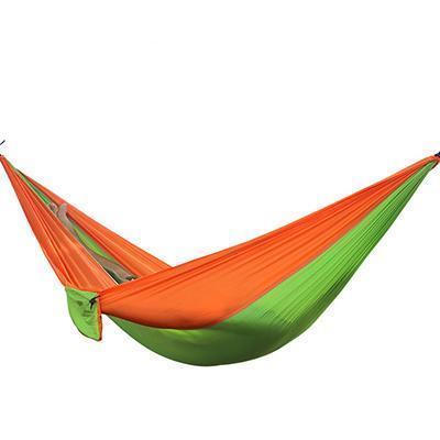 Portable Nylon Parachute Backpacking Double Hammock
