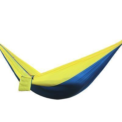 Portable Nylon Parachute Backpacking Double Hammock
