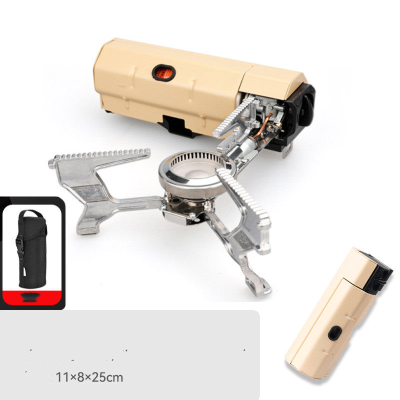 Portable Camping Gas Stove Folding Cassette Burner