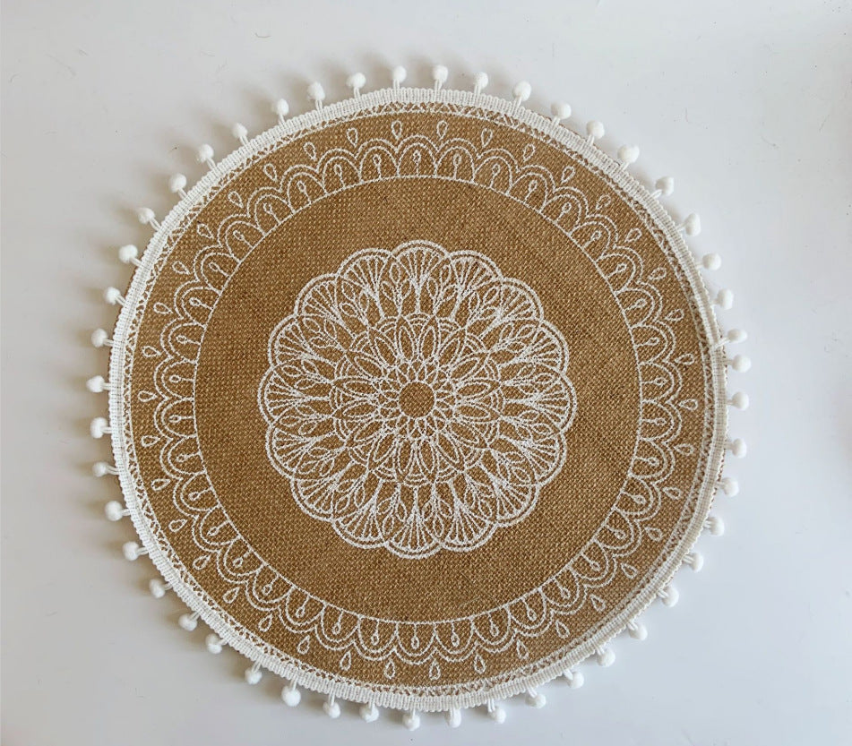 Nordic Woven Coaster Placemat