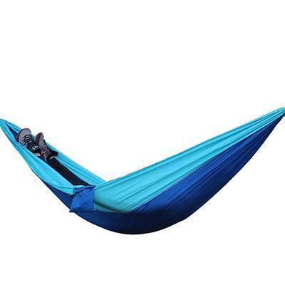 Portable Nylon Parachute Backpacking Double Hammock