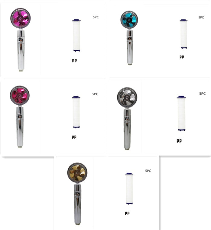 360° Rotating Water Saving Shower Head