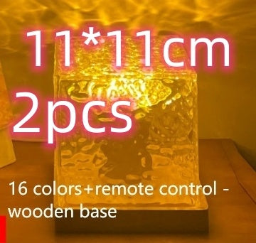 LED Water Ripple Projection Lamp