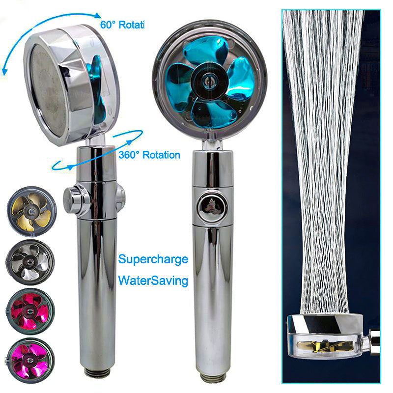 360° Rotating Water Saving Shower Head