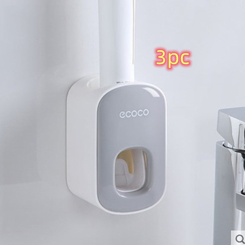 Wall-Mounted Automatic Toothpaste Dispenser Holder
