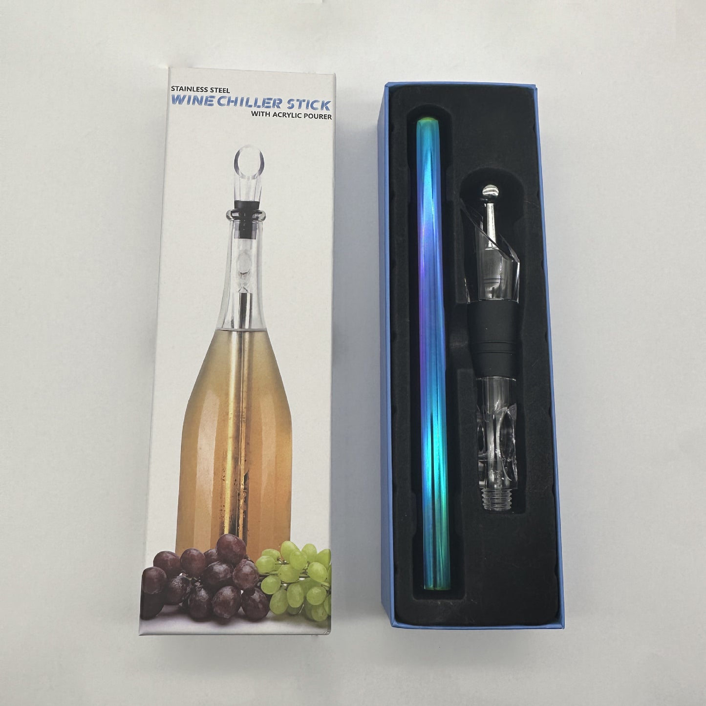 Stainless Steel Wine Bottle Cooler Stick Chiller