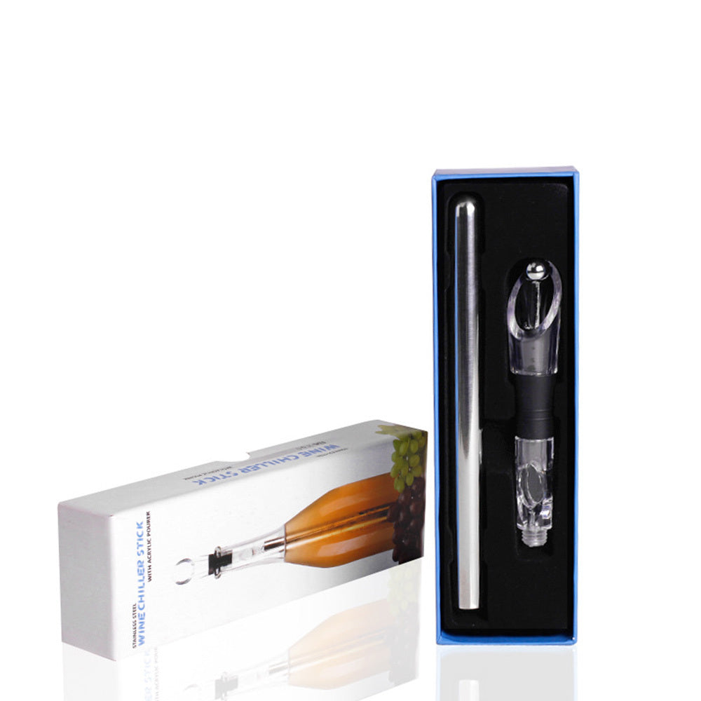Stainless Steel Wine Bottle Cooler Stick Chiller