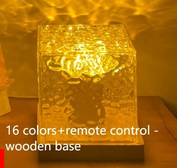 LED Water Ripple Projection Lamp
