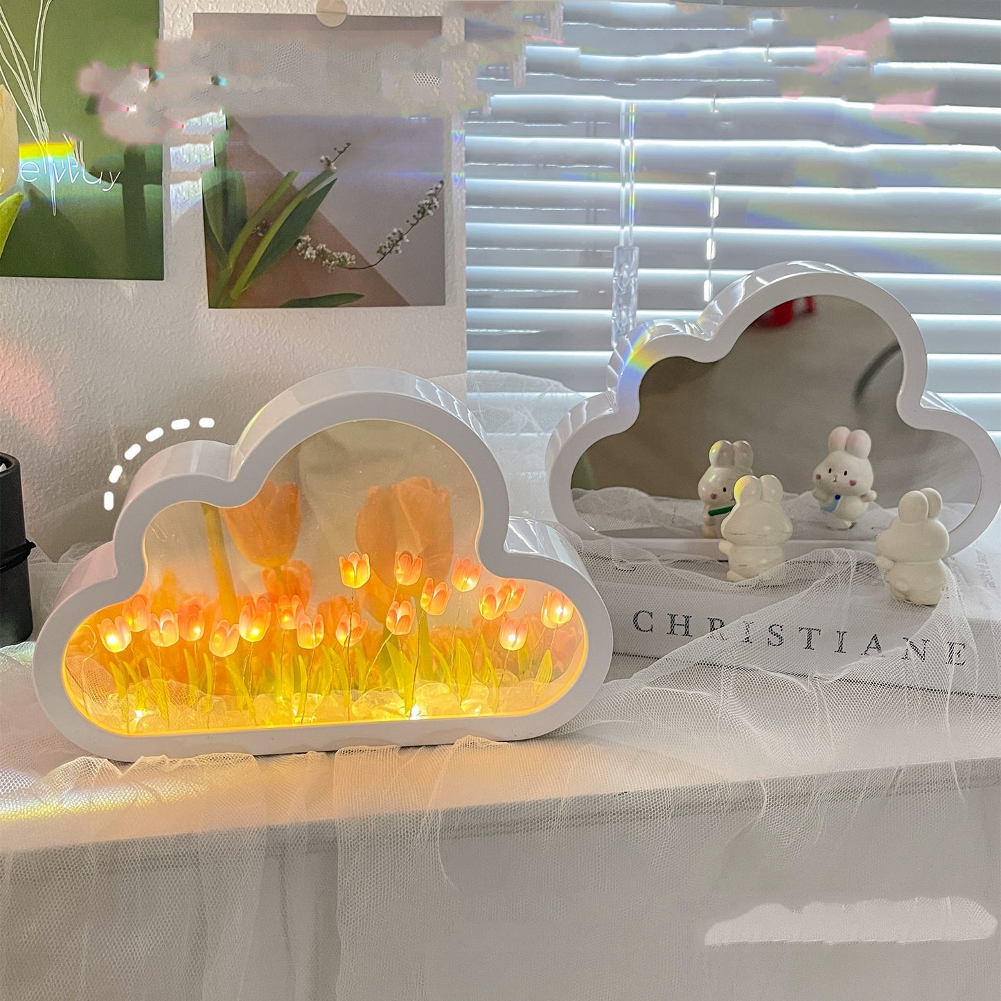 DIY Tulip Night Lamp