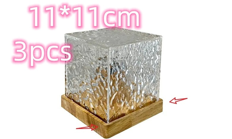 LED Water Ripple Projection Lamp