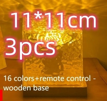 LED Water Ripple Projection Lamp