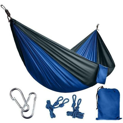 Portable Nylon Parachute Backpacking Double Hammock