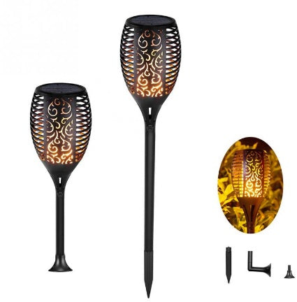 LED Solar Torch Light Waterproof Lamp
