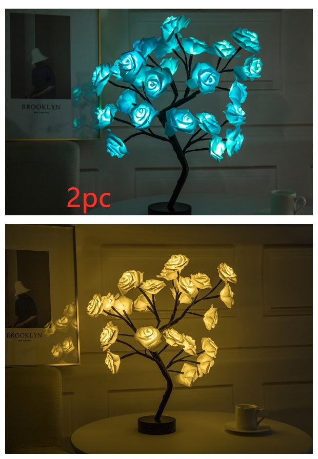 Rose Flower LED Lamp