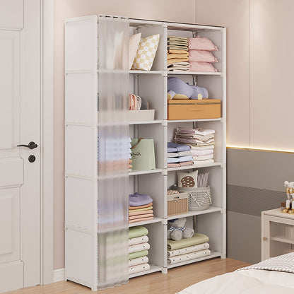 Dust-proof Wardrobe Storage Cabinet Combination Locker
