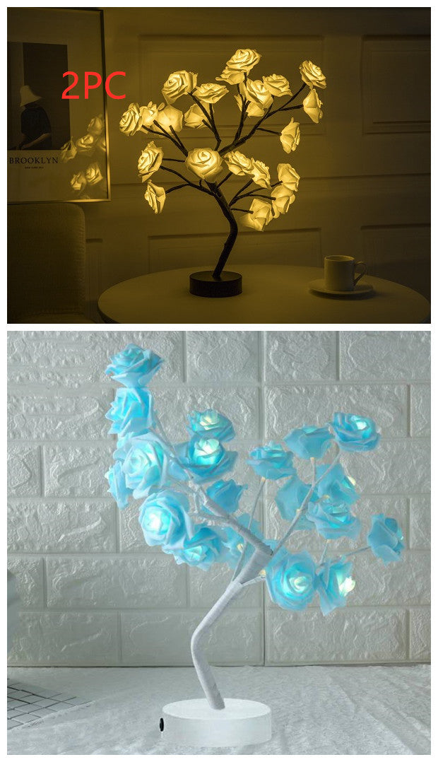 Rose Flower LED Lamp
