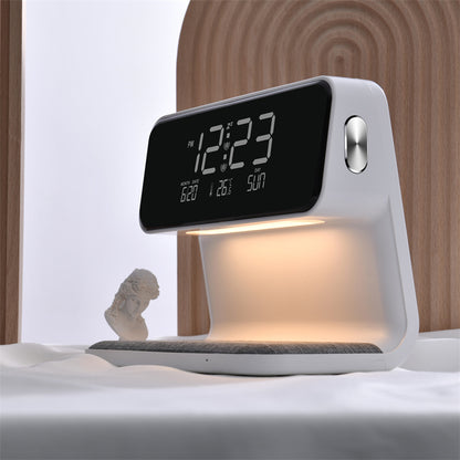 3-in-1 Bedside Lamp with Wireless Charging