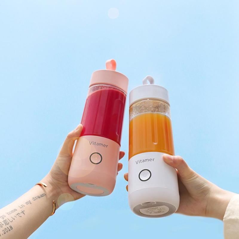 350ml Portable USB Rechargeable Blender Juicer