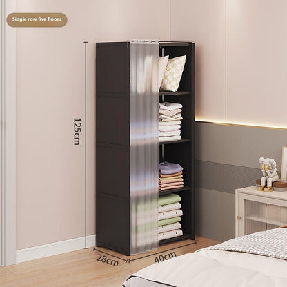 Dust-proof Wardrobe Storage Cabinet Combination Locker