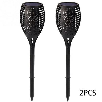 LED Solar Torch Light Waterproof Lamp
