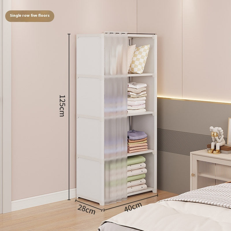 Dust-proof Wardrobe Storage Cabinet Combination Locker