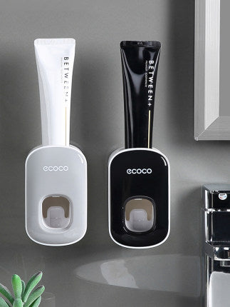 Wall-Mounted Automatic Toothpaste Dispenser Holder
