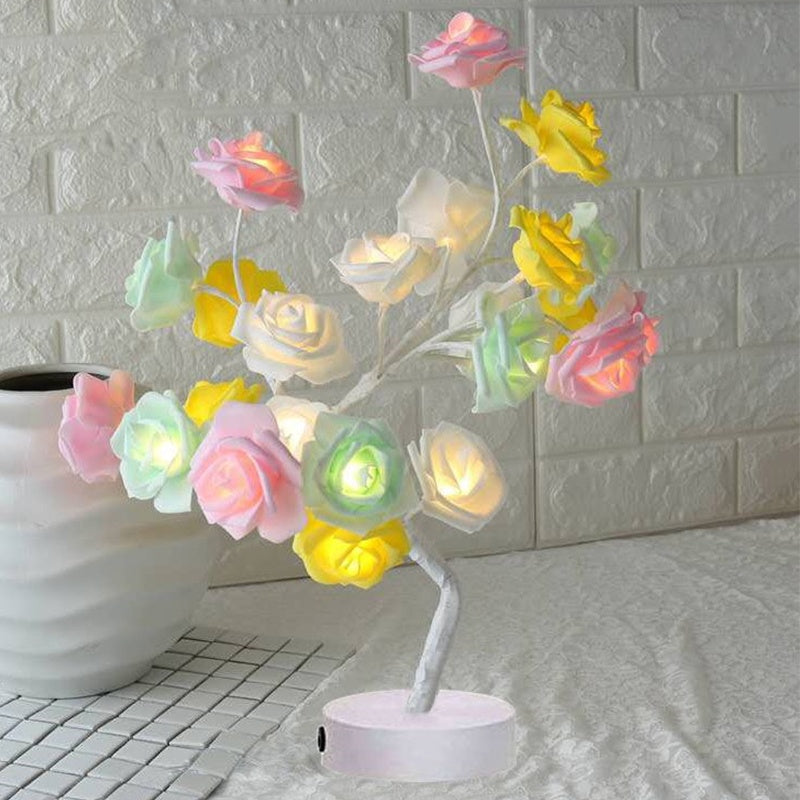 Rose Flower LED Lamp
