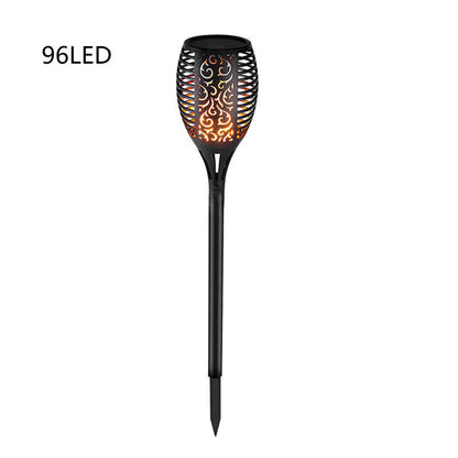 LED Solar Torch Light Waterproof Lamp