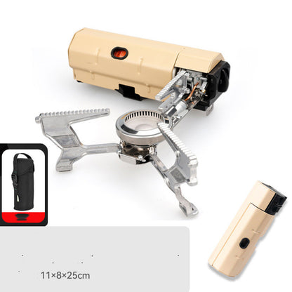 Portable Camping Gas Stove Folding Cassette Burner