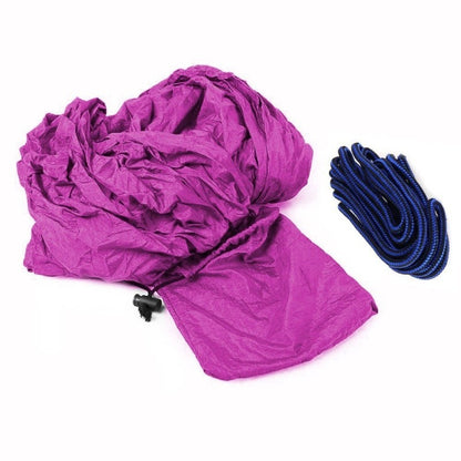 Portable Nylon Parachute Backpacking Double Hammock