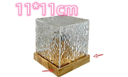 LED Water Ripple Projection Lamp