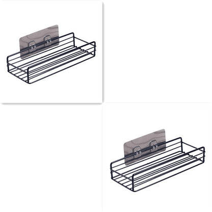 Wrought Iron Bathroom Corner Shelf Storage Rack