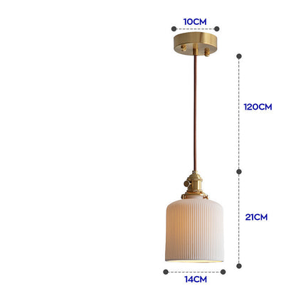 Nordic Japanese Porcelain Chandelier