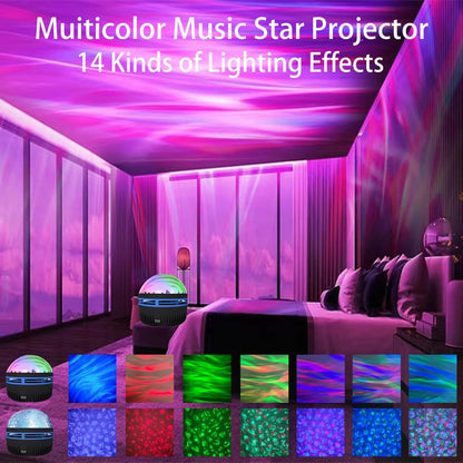 LED Star Galaxy Projector Lamp